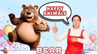 Happy Happy Happy | My Happy Song | 🦁 The Best Feel-Good Dance for Toddlers