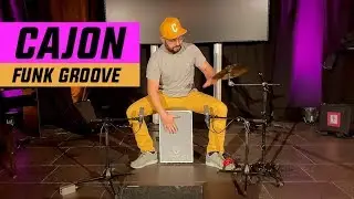 Modern Cajon Groove ///  Funk & Soul /// Daddi Bahmani