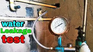 cpvc pipe water pressure leakage test,plumbing work in Hindi.