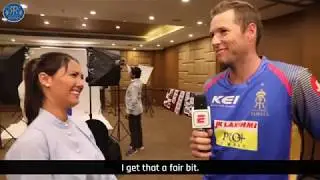 Ben Laughlin | ESPN Chat | IPL 2018 | Rajasthan Royals