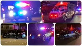 St Clare&rsquo;s EMS & Several Passaic Police Units On Scene Of An Emergency On Lexington Ave 9/20/21