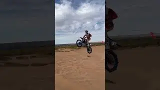 100+ foot little Sahara dune jump