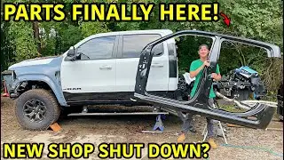 Rebuilding A Wrecked 2021 Ram TRX Part 4