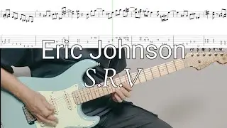 [TAB&Backing Track] Eric Johnson - S.R.V (guitar cover)