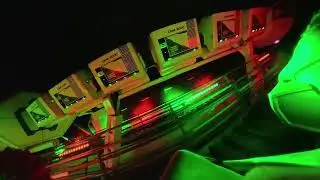 Space Mountain in the Holidays 4K Ride Video