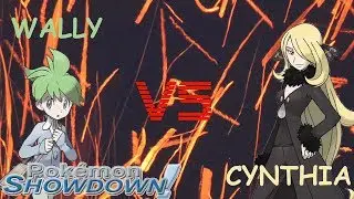 UNDERDOG VS CHAMPION! WALLY VS CYNTHIA! Pokemon Showdown