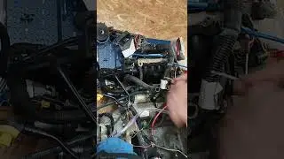 motore 1.2 fiat fire flangiato su cambio Suzuki samurai sj 410 prima accensione su banco