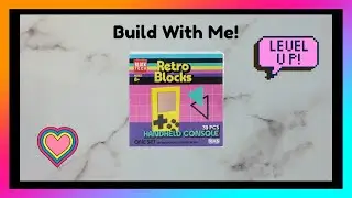 Build With Me! Block Tech - Retro Blocks - Handheld Console - Normal Speed