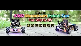 BBC Microbit Robot Car Kit DIY various shapes with your Lego bricks