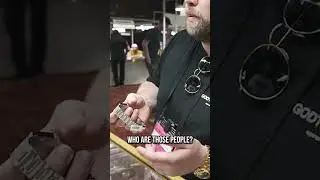 Nico Leonard Buys Rare Rolex Watch at Trade Show
