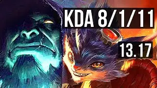 YORICK vs RUMBLE (TOP) | 8/1/11, Dominating | KR Diamond | 13.17