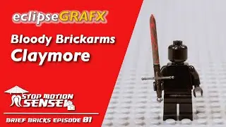 Eclipse Strike™ Bloody Brickarms® Claymore - Brief Bricks Episode 1
