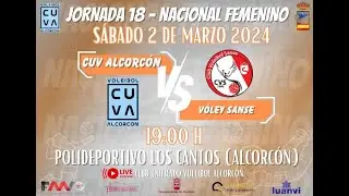 Cuv Alcorcón - CV Sanse (primera nacional femenina)
