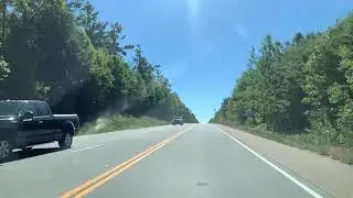 ASMR - Slow Motion Driving - Highway 35 Ontario Minden Hills - Episode 3419