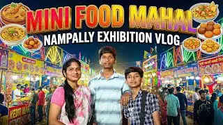 Nampally Exhibition Vlog With My Family || Food & Games At Nampally Exhibition 😍 || Vlog No 3