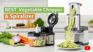 TOP 5 best vegetable chopper & spiralizer 2026 | Vegetable chopper amazon