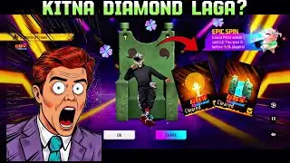NEW SCATTERING CROWS ARRIVAL ANIMATION  | NEW STEP UP EVENT FREE SPIN | FREE FIRE NEW EVENT#freefire