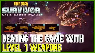 Destroying Hazard 3 with Level 1 Weapons | Deep Rock Galactic: Survivor