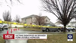Victims identified in Spanish Fork double homicide