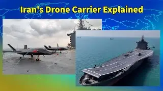 Iran's Drone Carrier Explained #military #navy #aircraftcarrier