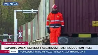 Exports Unexpectedly Fall, Industrial Production Rises