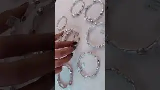 Beautiful silver bangles with 70% discount #silverstore #shouts #shortvideo