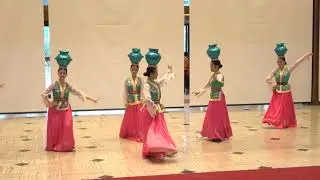 북한 물동이춤  -  북한 민속공연  평양예술단 -  서울역사박물관 로비   한가위 한마당 2019.9.14일 .HNH TV.