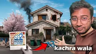 I Became A GARBAGE WALA 😂 *FUNNY GAME* - House Flipper