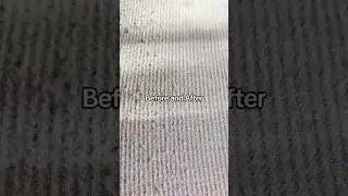Fabric Defuzzer Before and After #lintremover #clothingcare