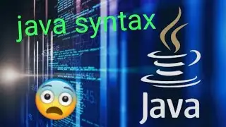 Java syntax. #androidand #pcboth #java