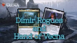 Dimir Rogue / unblockable rogues are good / MTG Arena / Innistrad Crimson Vow Standard / Bo1