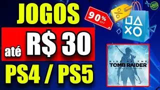 PROMO&Ccedil;&Atilde;O NO PS4 E PS5 !! JOGOS BARATOS AT&Eacute; 20 REAIS NA PROMO&Ccedil;&Atilde;O DE F&Eacute;RIAS PLAYSTATION