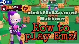 Playing EmZ at 1000+ Trophies (Tips and Tricks) | Brawl Stars