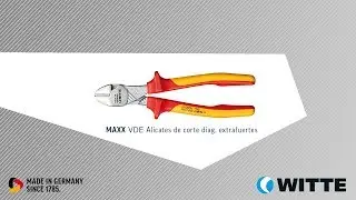 WITTE Tools MAXX VDE Alicates de corte diag. extrafuertes