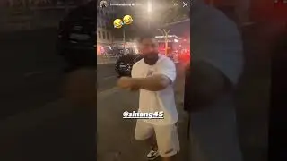FARID BANG & SINAN G am Schattenboxen! #shorts  #viral  🤣