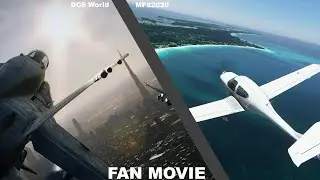 ⚪️ DCS World / MFS2020 / Fan Movie #1