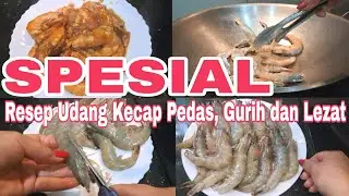 WOW..RESEP SPESIAL‼️Resep Udang Kecap Pedas,Paling Gampang Sekali Coba Auto Ketagihan