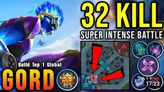 5x skay percer Build Gord Insane- Top 1 Armenian Gord - MLBB