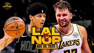 Los Angeles Lakers vs New Orleans Pelicans Full Game Highlights | Nov 30, 2025 | FreeDawkins