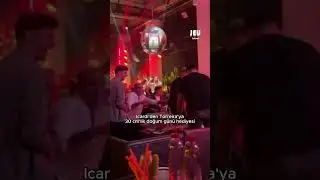 Torreira'nın doğum g&uuml;n&uuml; partisinde olay g&ouml;r&uuml;nt&uuml;! 🚨