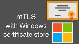 Взаимная TLS (mTLS) с хранилищем сертификатов Windows