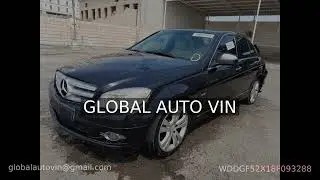 Mercedes Benz C 230 2008 WDDGF52X18F093288