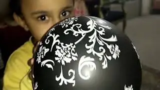 balloon #baby #blowingballoon #cutebaby #balloon #cutebabies #balloons #lovelybaby #birthday #vlog