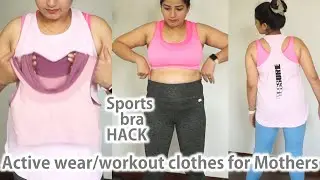Best sports bra for heavy bust clovia Active wear/ workout clothes haul #sportsbras #brahacks