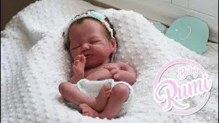 Rumi super soft preemie sized full body silicone baby with drink and wet system