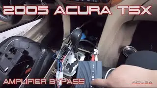 2005 2006 07 2008 Acura TSX Factory Amplifier Bypass - PNP Amplifiers