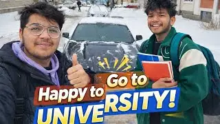 Aaj Mustang ko university le gye || Vlog -07