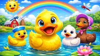 5 Little Ducks song | Newborn Baby Songs & Nursery Rhymes | CocoMimi Kids