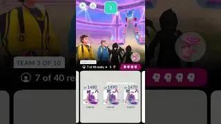 using *SHINY GIGANTAMAX LAPRAS Team in Pokemon GO.