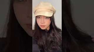 ASMR Makeup 🖤 Aesthetic video tutorial 🍃Asian Makeup 🎀 #asmr #makeup